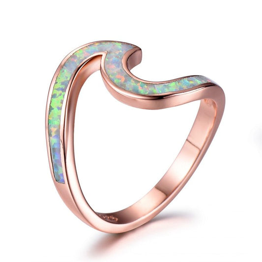 The wave - Rose Gold